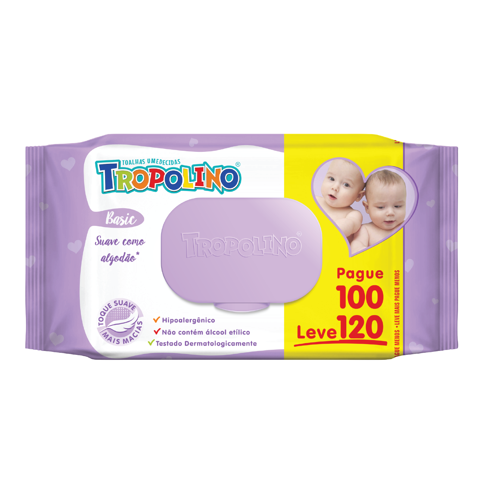 Tropolino Leve 120 Pague 100 folhas