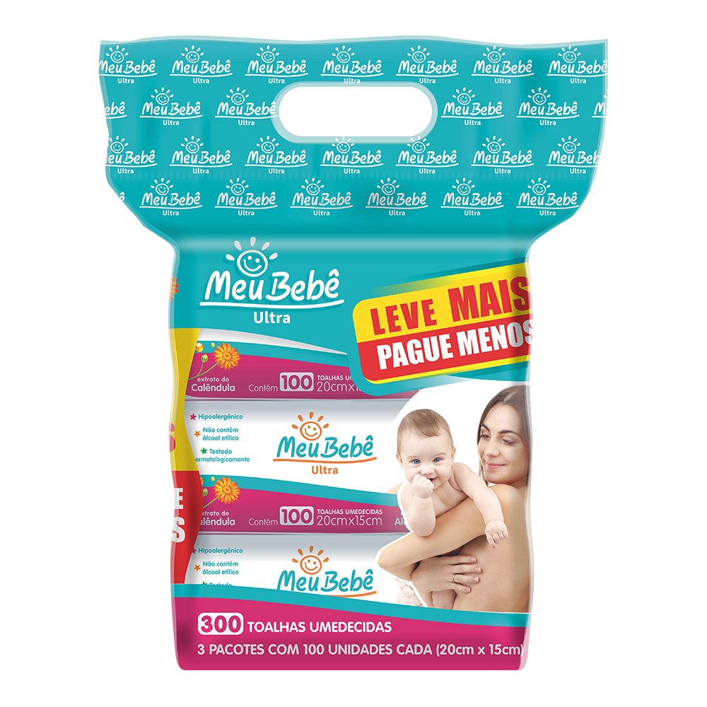 Meu Bebê Ultra Pack 300 Folhas - Em breve