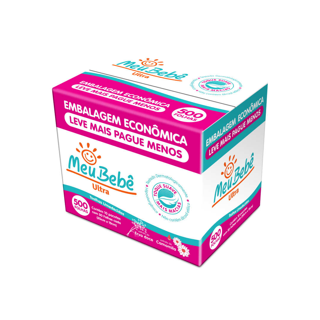 Meu Bebê Ultra Pack 500 Folhas