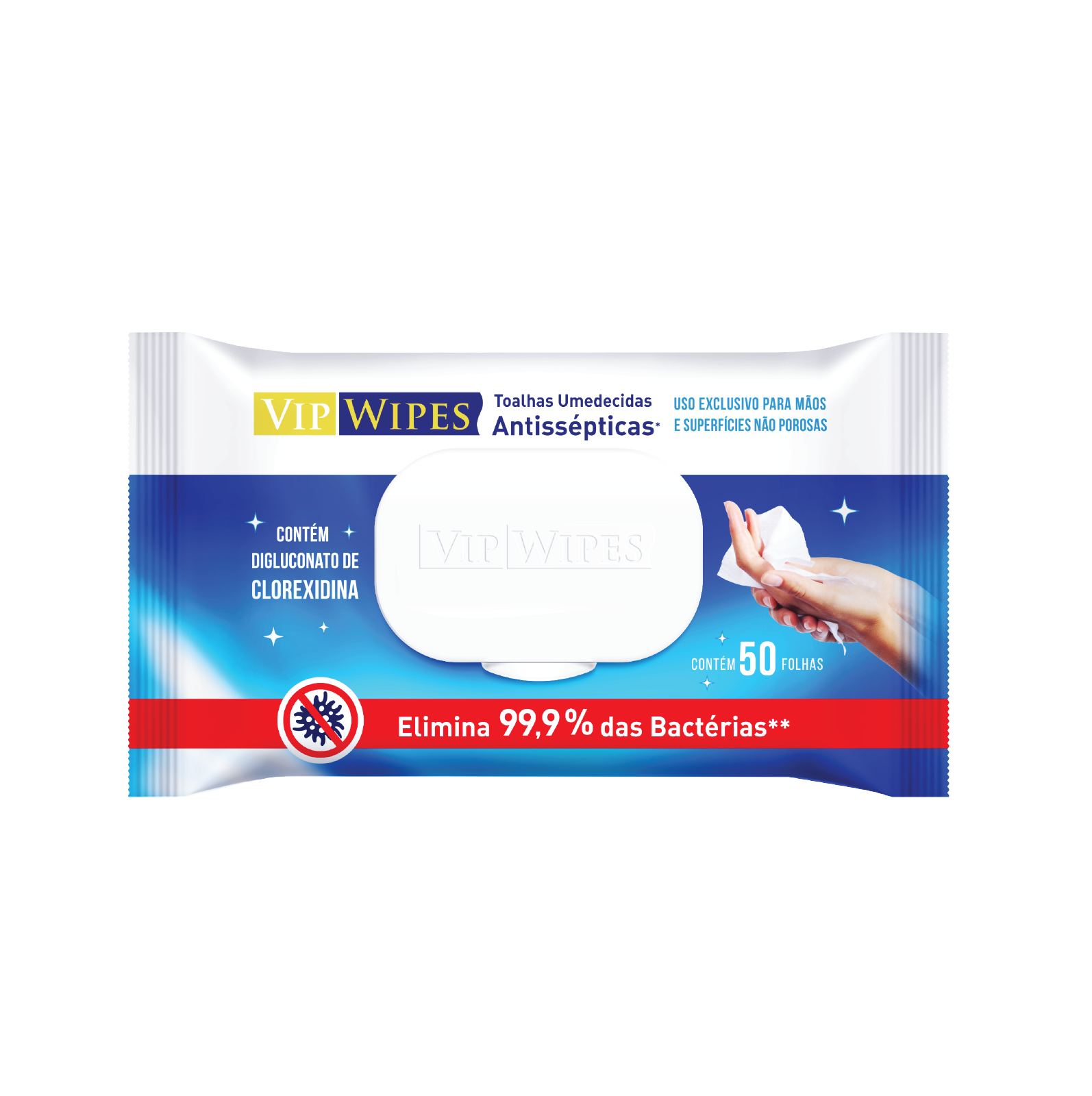 Vip Wipes Antissépticas